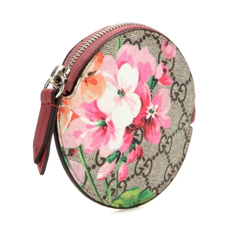 gucci floral coin purse|Gucci coin purses for women.